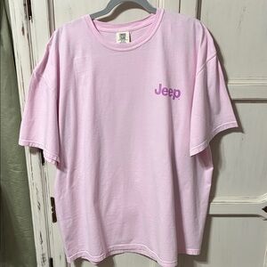 Comfort Colors Light Pink Jeep Short Sleeve Men's Tee